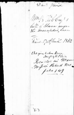 Emancipation Papers > Kibbey, William (Owner)