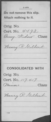 Thumbnail for Company [Blank] > Gilbert, Henry R (WC4492)