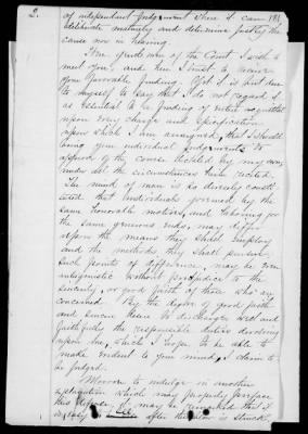 Thumbnail for Court Documents > Custer's Written Defense