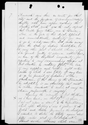 Thumbnail for Court Documents > Custer's Written Defense