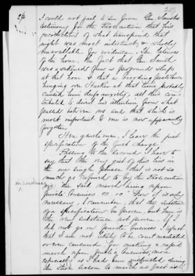 Thumbnail for Court Documents > Custer's Written Defense