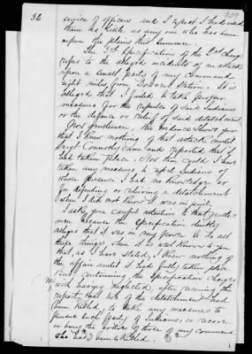 Thumbnail for Court Documents > Custer's Written Defense