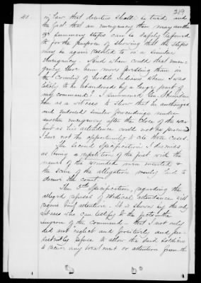 Thumbnail for Court Documents > Custer's Written Defense