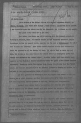 Thumbnail for Miscellaneous Files, 1909-21 > John L. Cafferty (#35517)