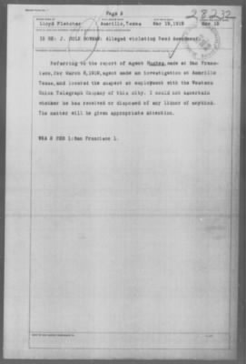 Miscellaneous Files, 1909-21 > J. Cole Bowman (#28232)