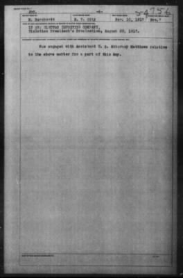 Thumbnail for Miscellaneous Files, 1909-21 > Violation President's Proclamation, August 30, 1917 (#54756)