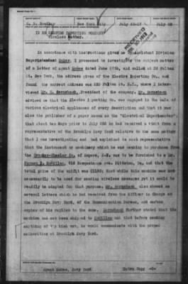 Thumbnail for Miscellaneous Files, 1909-21 > Violation President's Proclamation, August 30, 1917 (#54756)