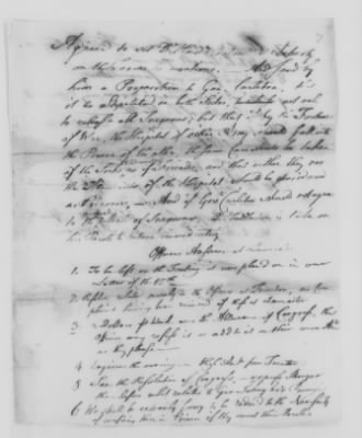 Thumbnail for Misc Ltrs to Congress 1775-89 > R (Vol 19)