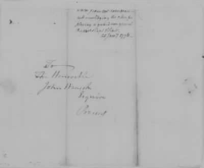 Thumbnail for Misc Ltrs to Congress 1775-89 > R (Vol 19)