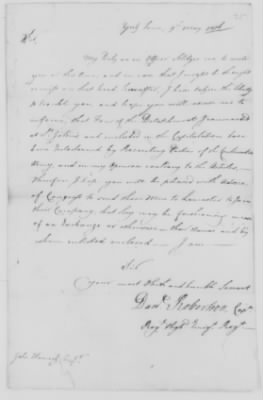 Thumbnail for Misc Ltrs to Congress 1775-89 > R (Vol 19)