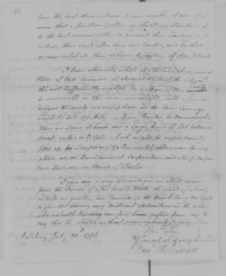 Thumbnail for Misc Ltrs to Congress 1775-89 > R (Vol 19)