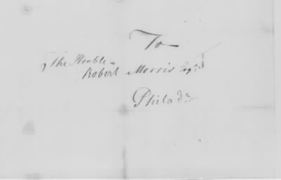 Thumbnail for Misc Ltrs to Congress 1775-89 > R (Vol 19)