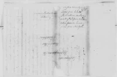 Thumbnail for Misc Ltrs to Congress 1775-89 > R (Vol 19)