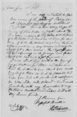 Misc Ltrs to Congress 1775-89 > R (Vol 19)