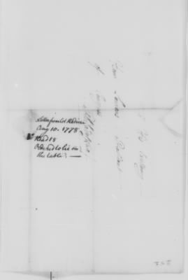 Thumbnail for Misc Ltrs to Congress 1775-89 > R (Vol 19)