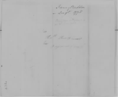 Thumbnail for Misc Ltrs to Congress 1775-89 > R (Vol 19)