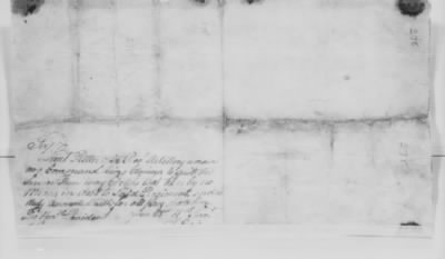 Thumbnail for Misc Ltrs to Congress 1775-89 > R (Vol 19)