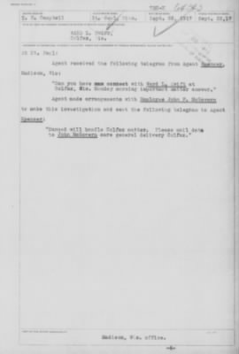 Old German Files, 1909-21 > Ward L. Swift (#64343)