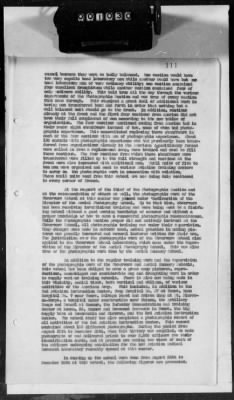 Thumbnail for G: Photographic Section > 7: Report on the Suspension of Aerial Cameras in Airplanes aND History of the Aerial Photography School at the 2d Aviation Instruction Center