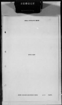 Thumbnail for G: Photographic Section > 7: Report on the Suspension of Aerial Cameras in Airplanes aND History of the Aerial Photography School at the 2d Aviation Instruction Center