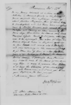 Thumbnail for Misc Ltrs to Congress 1775-89 > H (Vol 11)