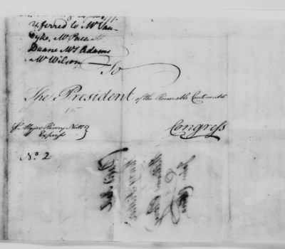 Thumbnail for Misc Ltrs to Congress 1775-89 > H (Vol 11)