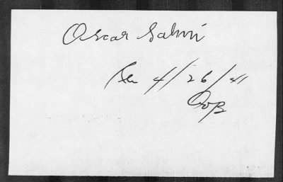 Thumbnail for 1941 > SALMI Oscar