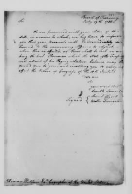 Thumbnail for Misc Ltrs to Congress 1775-89 > H (Vol 12)