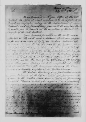 Thumbnail for Misc Ltrs to Congress 1775-89 > H (Vol 12)