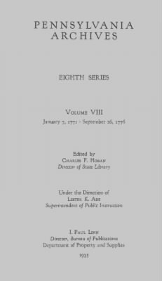 Thumbnail for Volume VIII > Title Page