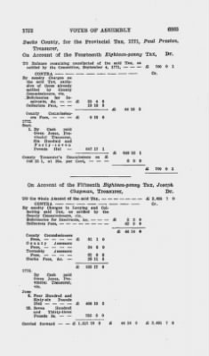 Volume VIII > Votes of Assembly 1772