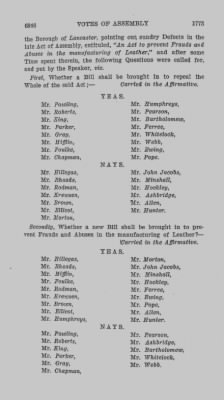 Volume VIII > Votes of Assembly 1773