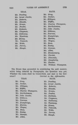 Volume VIII > Votes of Assembly 1775