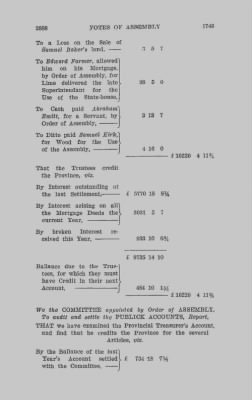 Volume IV > Votes of Assembly 1743