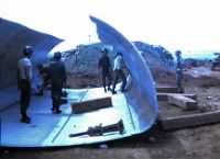 Construction of Culvert Bunkers at Base 4, DMZ, Vietnam