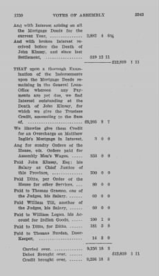 Volume IV > Votes of Assembly 1750