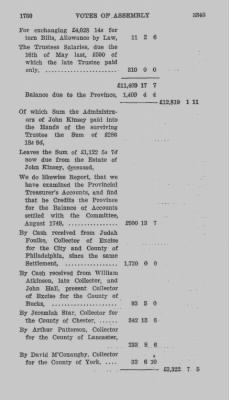 Volume IV > Votes of Assembly 1750