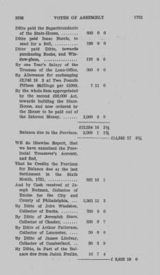 Volume IV > Votes of Assembly 1752