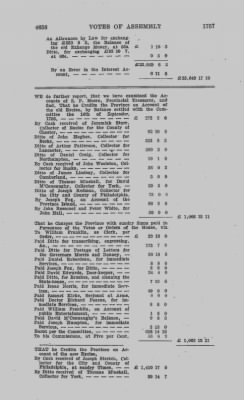 Volume VI > Votes of Assembly 1757