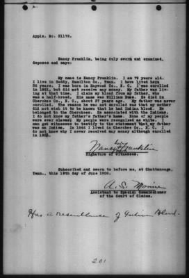 Miscellaneous Testimony Taken Before Special Commissioners, Feb 1908-Mar 1909 > Volume 1