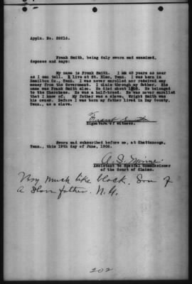 Miscellaneous Testimony Taken Before Special Commissioners, Feb 1908-Mar 1909 > Volume 1