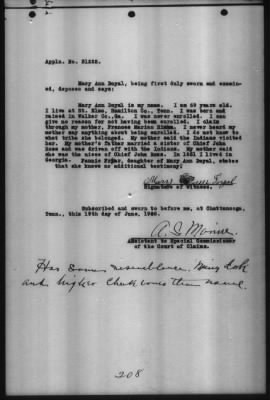 Miscellaneous Testimony Taken Before Special Commissioners, Feb 1908-Mar 1909 > Volume 1