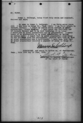 Miscellaneous Testimony Taken Before Special Commissioners, Feb 1908-Mar 1909 > Volume 1