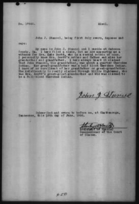 Miscellaneous Testimony Taken Before Special Commissioners, Feb 1908-Mar 1909 > Volume 1