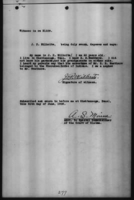 Miscellaneous Testimony Taken Before Special Commissioners, Feb 1908-Mar 1909 > Volume 1