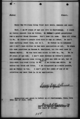 Miscellaneous Testimony Taken Before Special Commissioners, Feb 1908-Mar 1909 > Volume 1