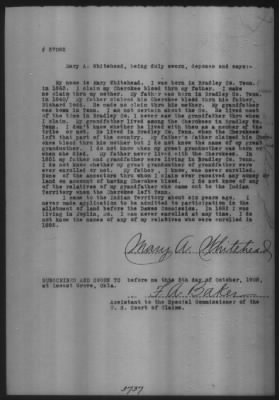 Thumbnail for Miscellaneous Testimony Taken Before Special Commissioners, Feb 1908-Mar 1909 > Volume 9