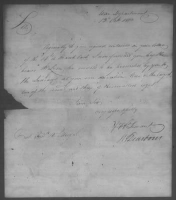 Thumbnail for Correspondence And Miscellaneous Records > 1803