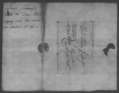 Thumbnail for Correspondence And Miscellaneous Records > 1804