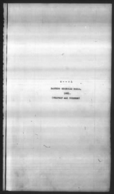 Thumbnail for Indexes, Rolls Of Eastern Cherokee Indians, Misc Notes And Drafts > Combined Index Of Eastern Cherokee Rolls Of 1851, Volume 1, A-L